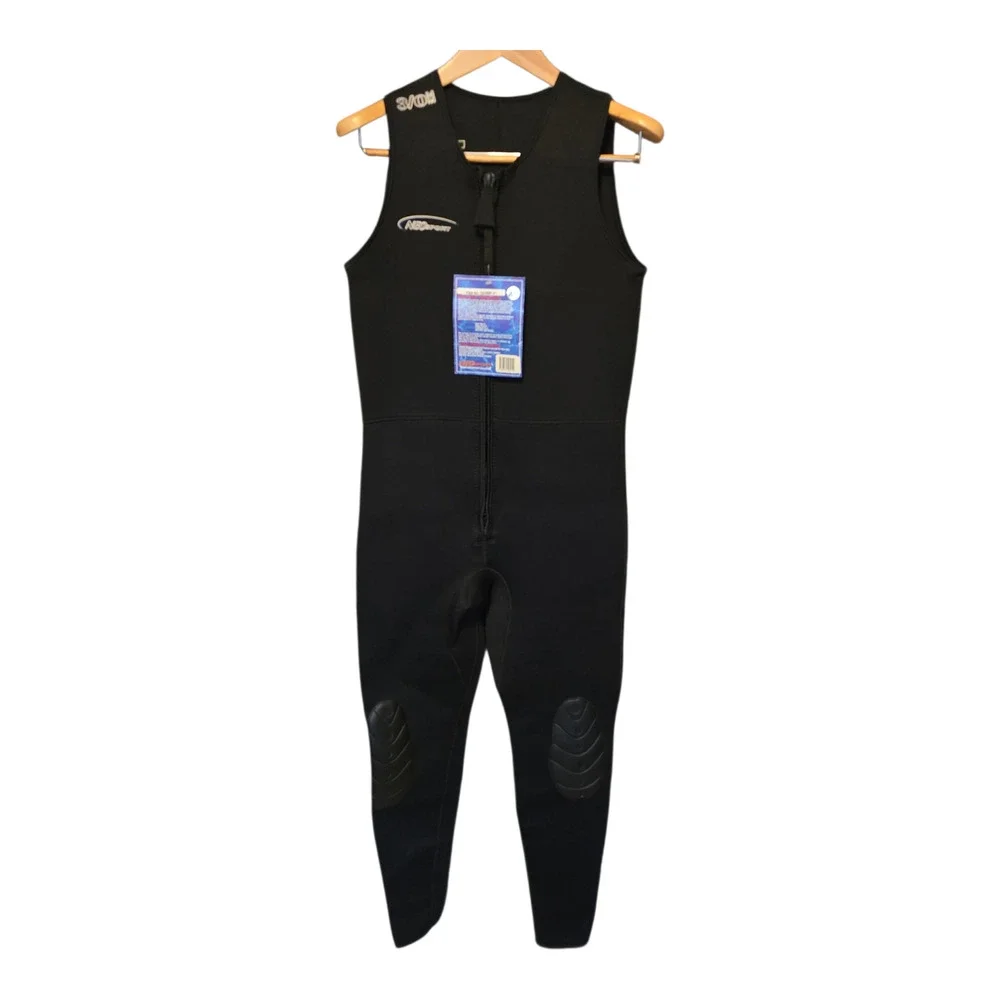 NeoSport Farmer John Neoprene Wetsuit Mens Size Extra Large Black 3mm NWT